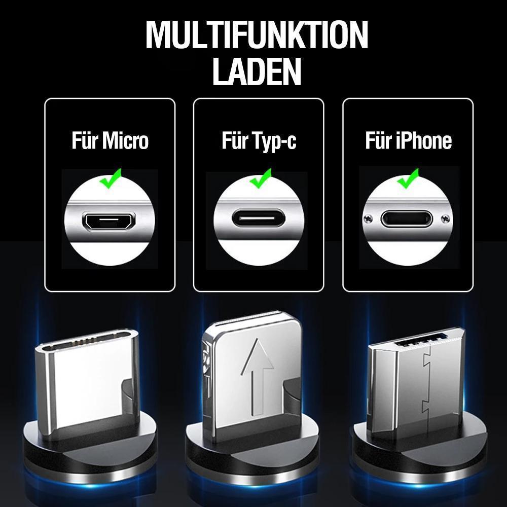 Gluschwein - LED Magnetic 3 in 1 USB Ladekabel