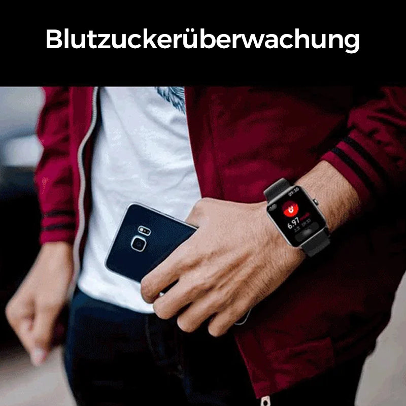 Gluschwein - Intelligentes Armband zur Herzfrequenz- und Blutdrucküberwachung