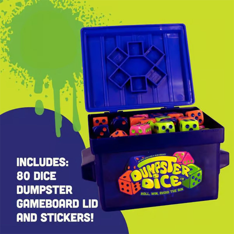 Dumpster Dice - Schnelles Familienspiel mit Würfeln