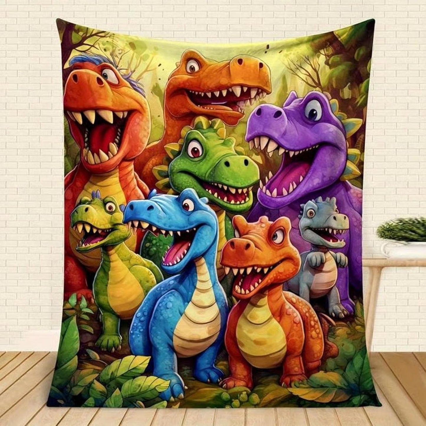 DinoBlanket - Kuschelige Dino-Decke für Kinder