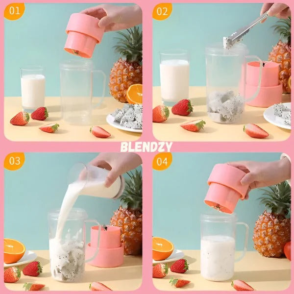 Gluschwein - Tragbarer Mason-Jar-Mixer