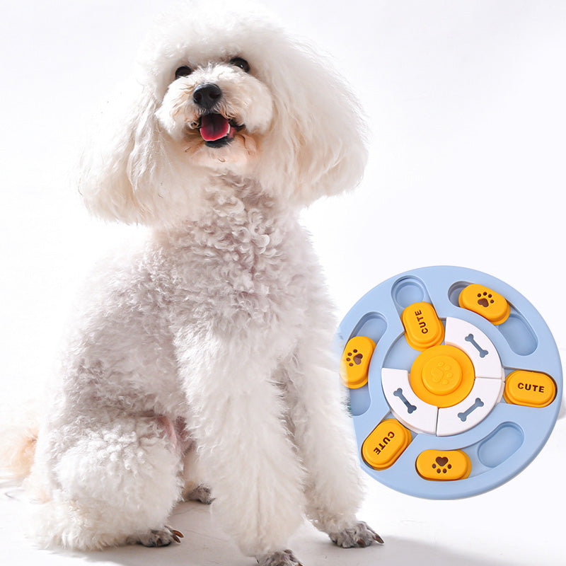 Bol puzzle intelligent pour mangeoire pour animaux de compagnie