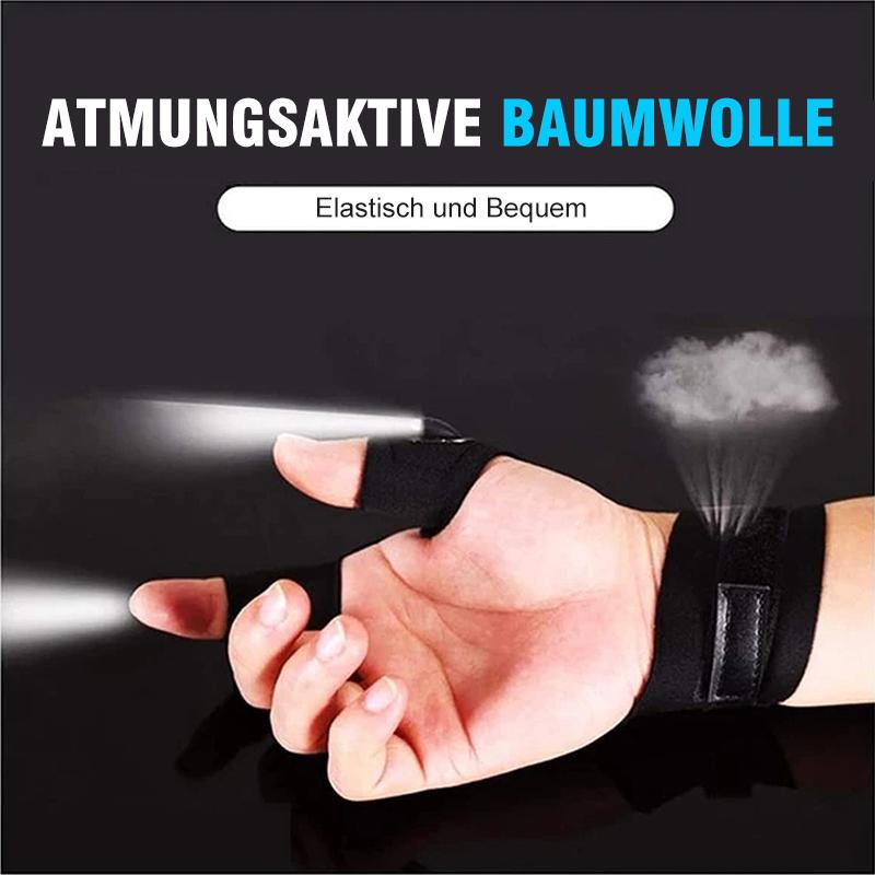 Gluschwein - LED-Handschuhe mit wasserdichter Beleuchtung