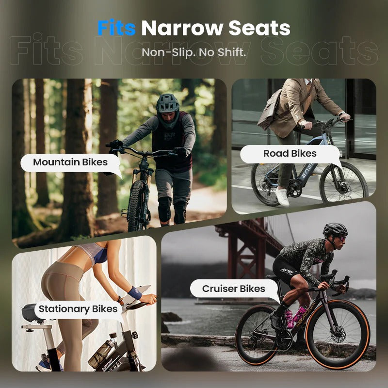 GelCover - Druckentlastender Fahrradsattel — Entlastet zuverlässig & dämpft Vibrationen