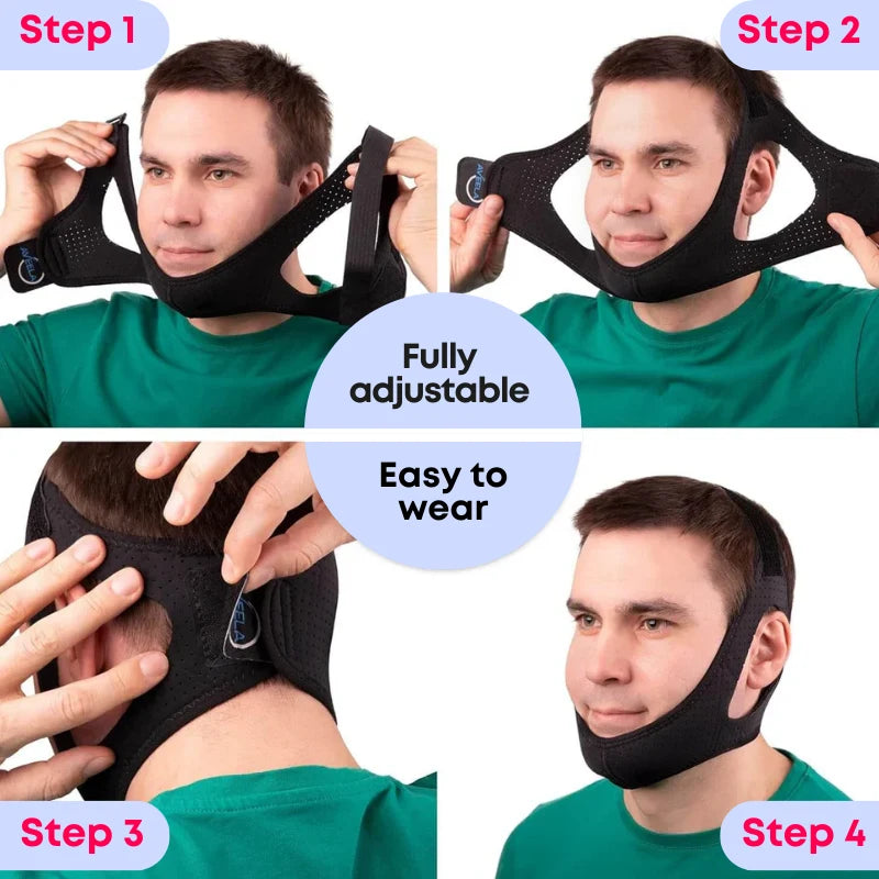 SnoringBelt - Anti-Schnarch-Kinnriemen