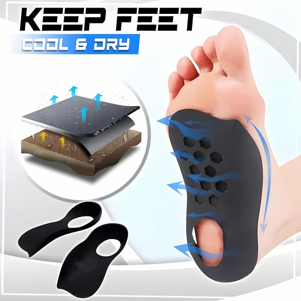 FlatSoles - Orthopädische Plattfuß-Einlagen