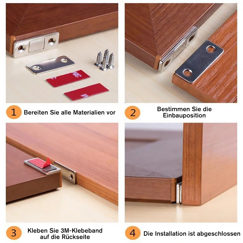 Gluschwein - Schlagfreier magnetischer Türschließer