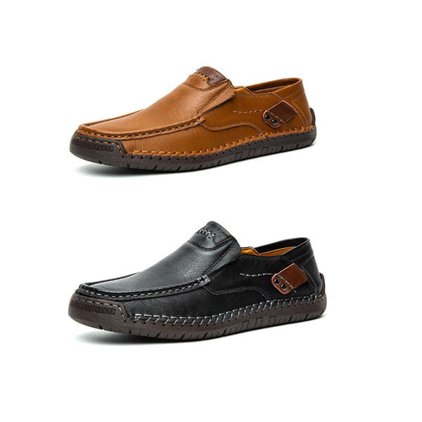 👞 50% RABATT! 🔥 Atmungsaktive Kalbsleder-Klassische Lederschuhe für Herren – Bequeme Passform, Zeitloses Design & Ideal Für Arbeit & Freizeit ✨
