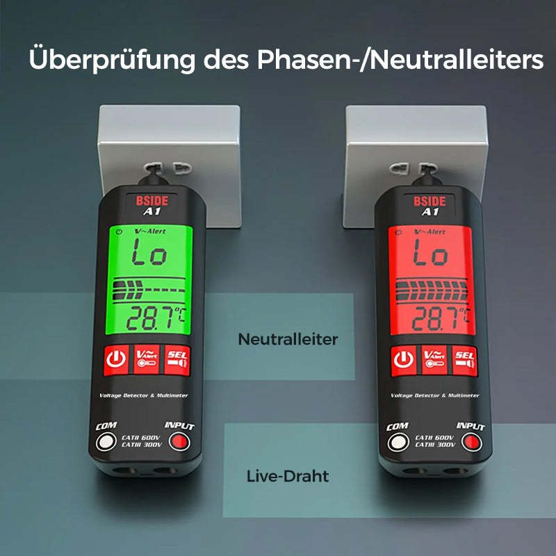 Gluschwein - A1 Vollautomatisches Anti-Burn Intelligentes Digitalmultimeter