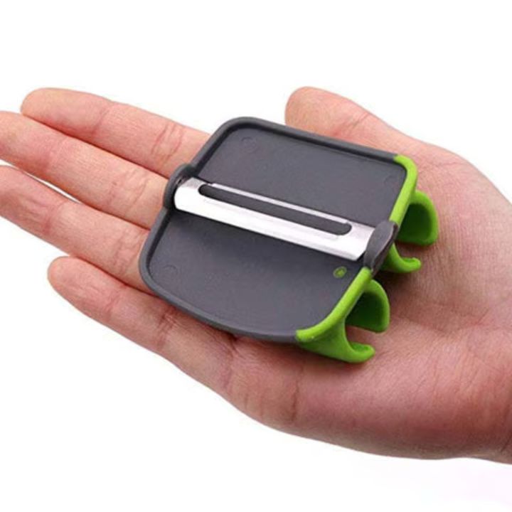 1+1 Gratis | Sicheres Schälen mit Fingergriff für Obst- und Gemüseschäler
