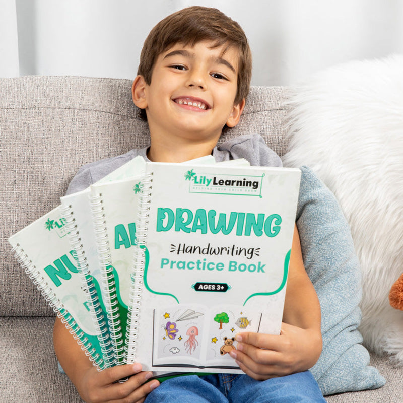 Conjunto de práctica de escritura a mano Cuadernos reutilizables para niños