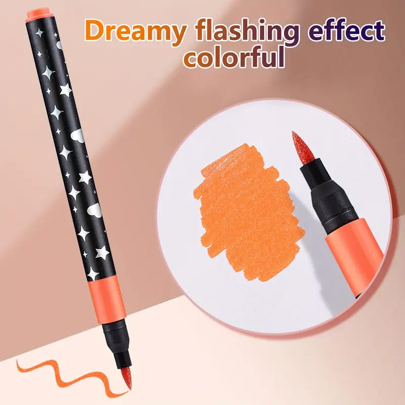 DuoColor - Brushstifte – lebendige Kunstwerke mit funkelndem Glanz