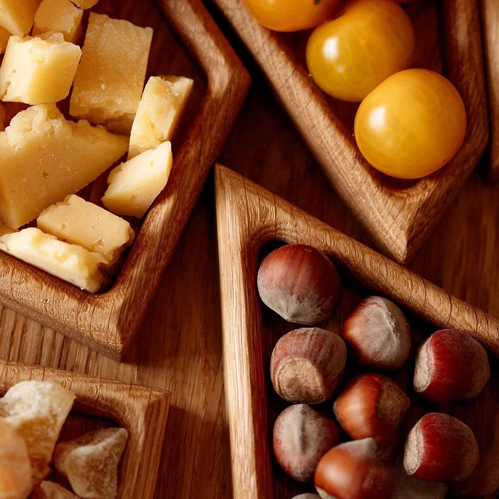 DrinksTray - Holz-Serviertablett – Stilvolles Highlight für Ihre gemütlichen Genussmomente