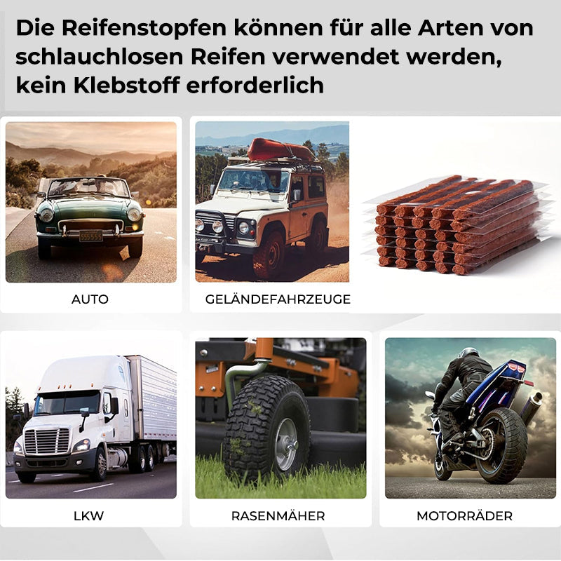 Gluschwein - Reparaturband für Autoreifen