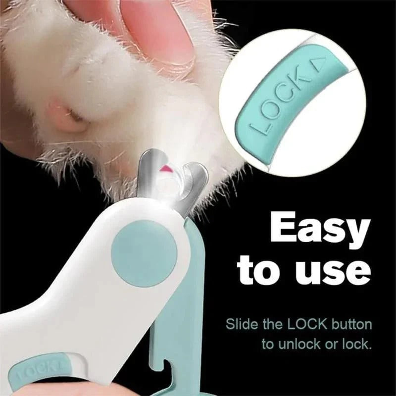 Gluschwein - Katzen-Nagelknipser mit LED für präzises Schneiden