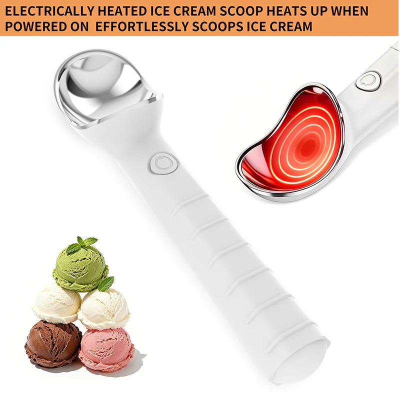 Heated Ice Cream Spoon - Eiscreme zu schöpfen war noch nie so einfach!