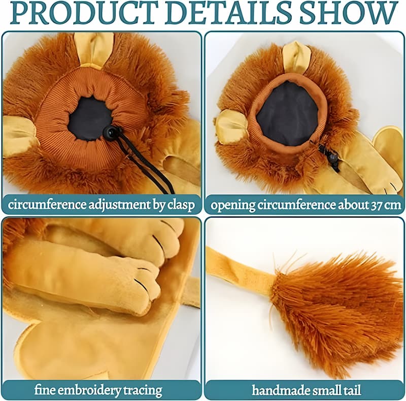 Gluschwein - Cat Mane Bag - Tragetasche aus Segeltuch für Haustiere