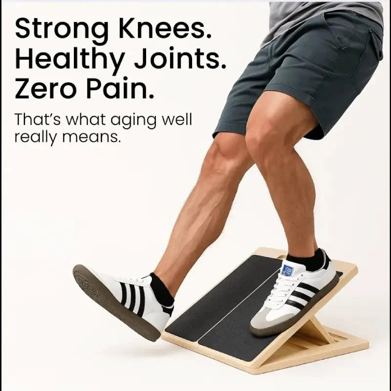 MobilityBoard - Holzbrett zum Dehnen der Waden