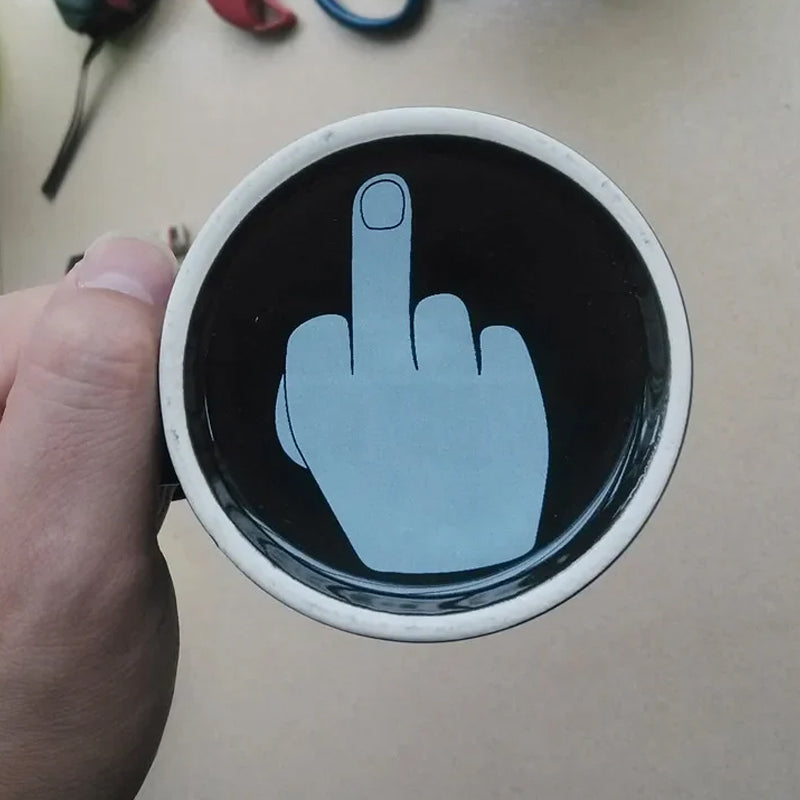 Gluschwein - Lustige Mittelfinger-Tasse „Have a Nice Day“