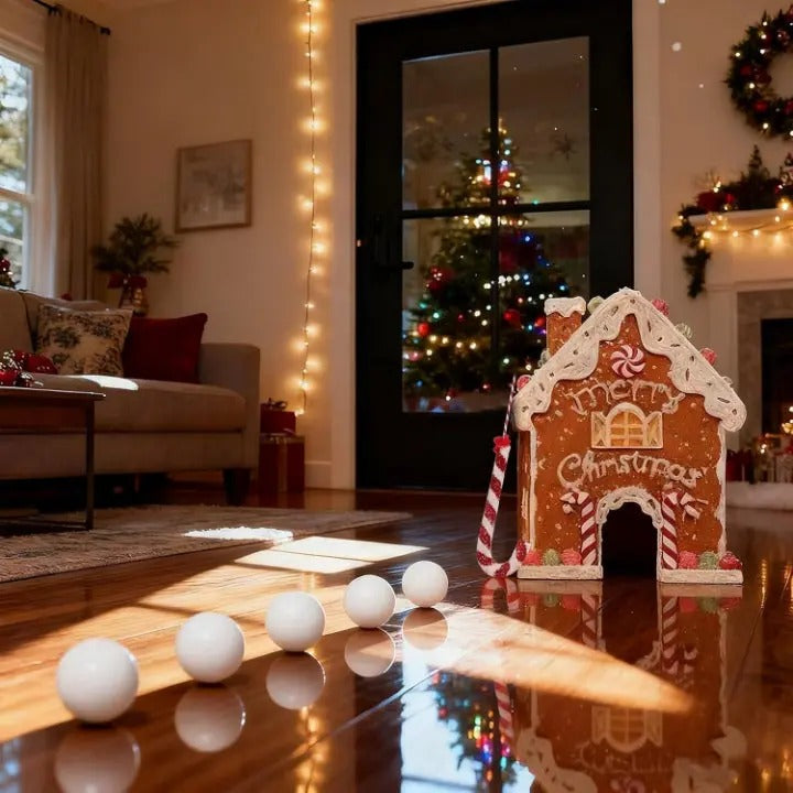 ChristmasHouse - Lebkuchen-Mini-Golfhaus