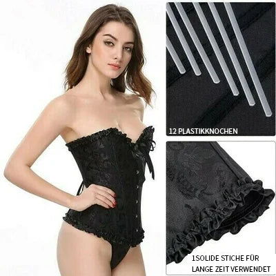 Gluschwein - Body Shaper Bustier mit Schnürung für Damen