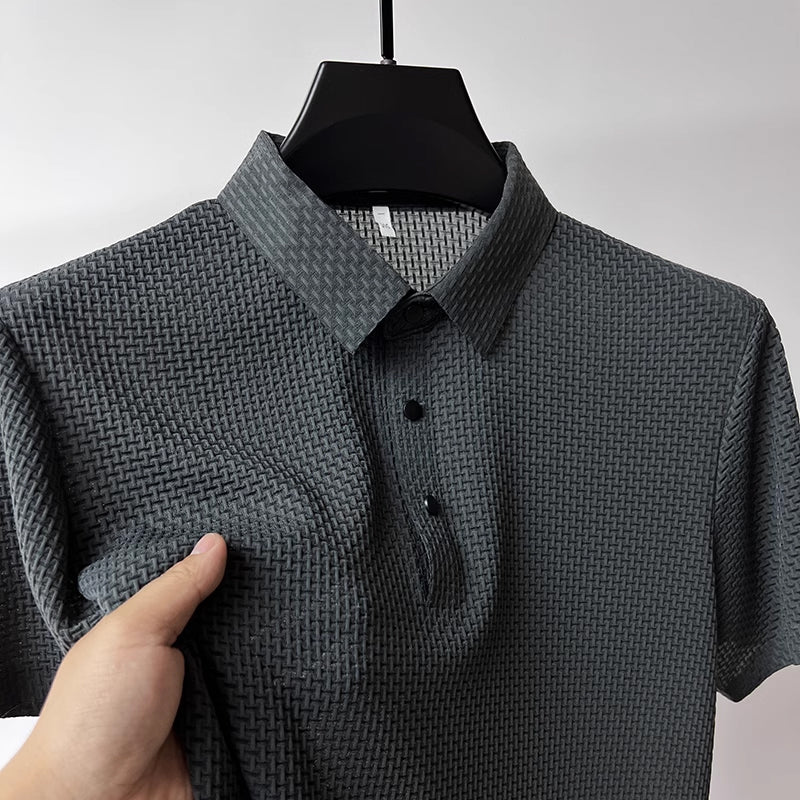 Gluschwein - Mesh Ice Silk Short Sleeve T-shirt Polo Shirt