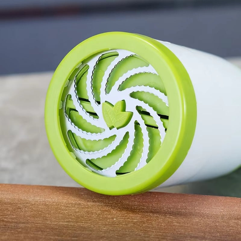 Gluschwein - Fresh Herb Shredder - Manueller Kräuterschneider aus Edelstahl