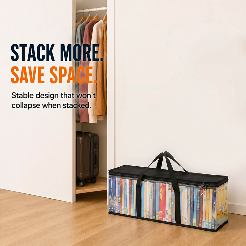 🔥Zeitlich begrenztes Angebot: 50 % Rabatt! 📦Große, robuste, dicke, transparente Aufbewahrungstasche aus Kunststoff für Kleidung, Umzug & Lagerung