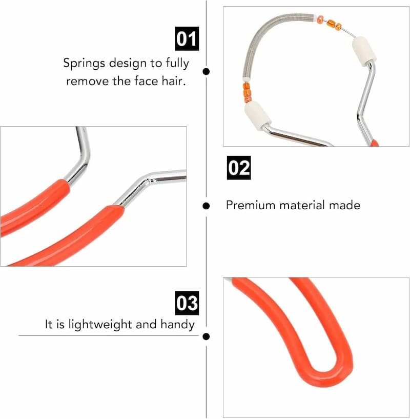 HairSpring - Federmechanischer Haarentferner – Sanft auch für empfindliche Haut