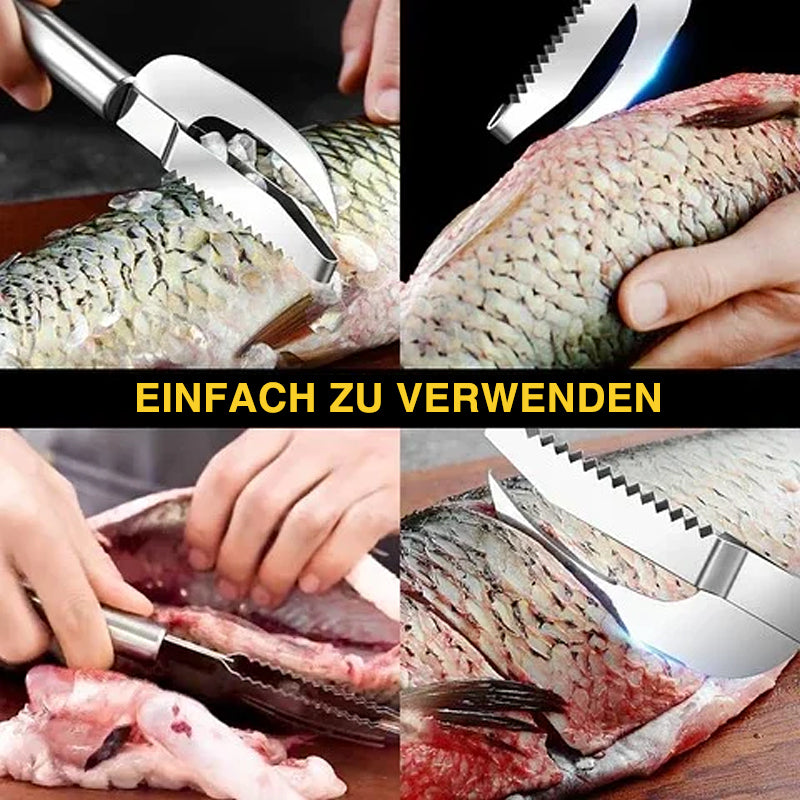 Gluschwein - 3-in-1 Fischschuppenmesser