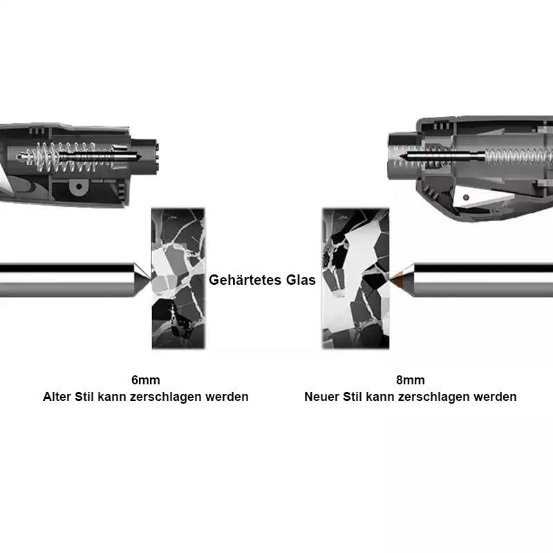 Gluschwein - Verbesserter 3-in-1-Autofensterbrecher