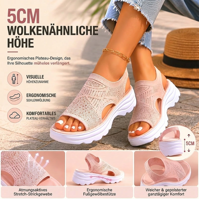🔥🔥 Atmungsaktive Plateau-Sandalen aus Mesh für Damen
