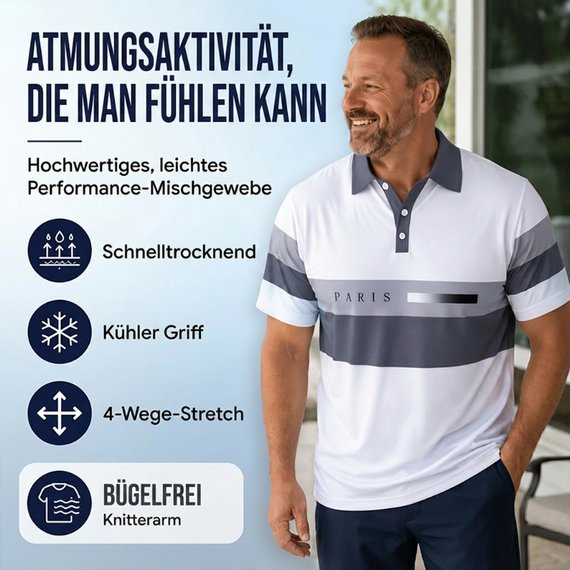 Gluschwein - 👕 2-teiliges Hemd- & Shorts-Set für Herren – bequem, atmungsaktiv & vielseitig für Sommer, Freizeit & Reisen ☀️🩳