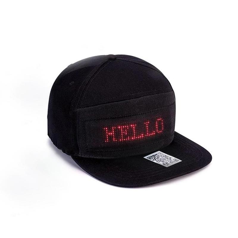 Gluschwein - LED Message Hat BLACK