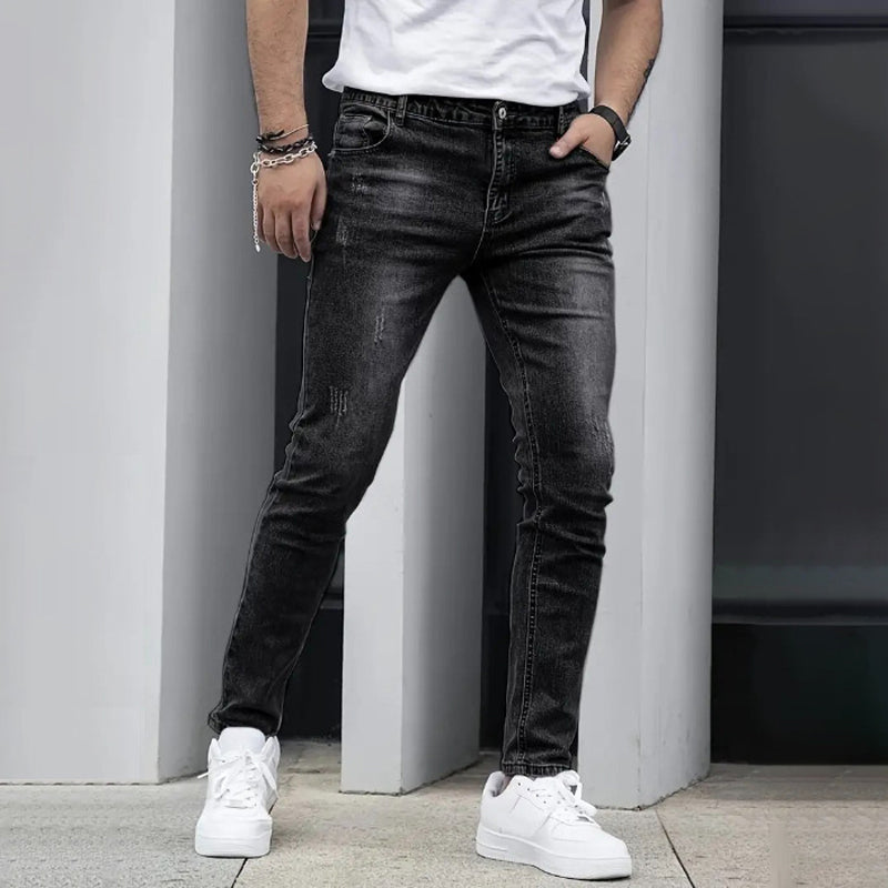Gluschwein - 👖 50% RABATT! 🔥 Moderne Slim-Fit-Stretchjeans für Herren – Bequemer Stretch, Moderne Passform & Vielseitiger Alltagslook 💙
