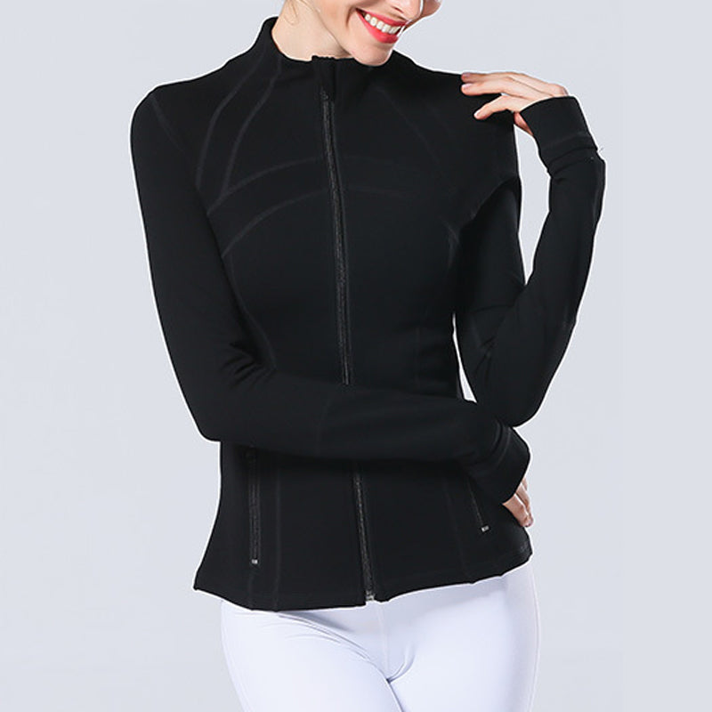 Chaqueta deportiva elástica para mujer.