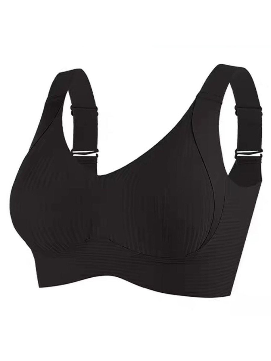 Gluschwein - 🔥50% Rabatt für begrenzte Zeit💕Gerippter Push-up-BH für Frauen, verstellbar, kabellos
