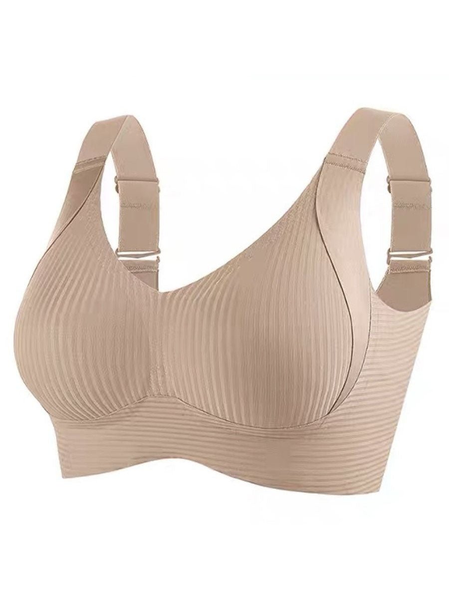 Gluschwein - 🔥50% Rabatt für begrenzte Zeit💕Gerippter Push-up-BH für Frauen, verstellbar, kabellos