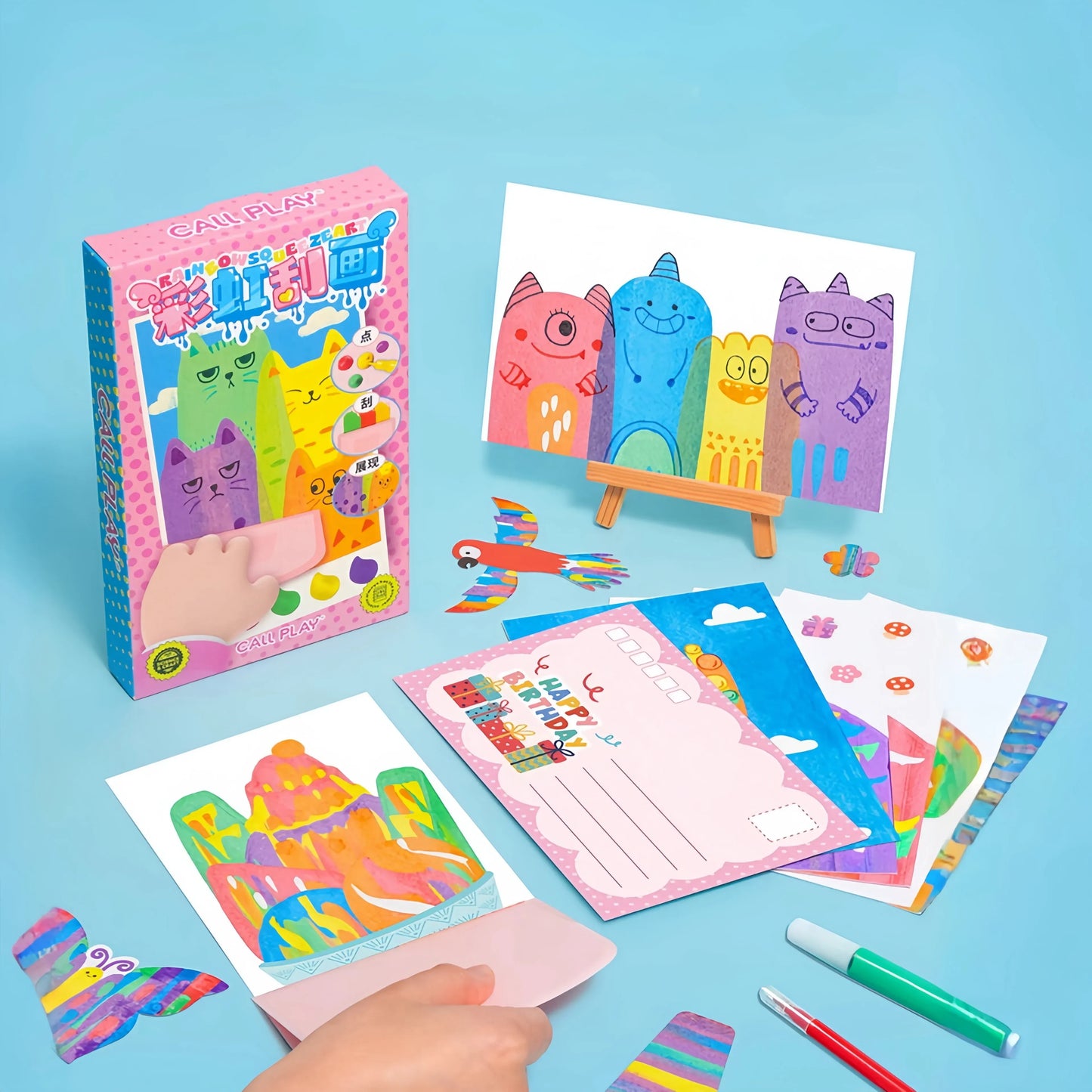MagicArt – Kreatives Kratzspaß-Set