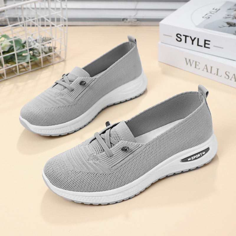 📢📢50 % Rabatt!! ⏰Leichte, atmungsaktive Slip-On Freizeitschuhe für Frauen