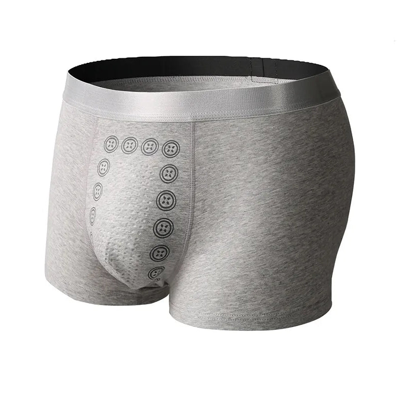 Gluschwein - Antibakterielle Graphene-Boxerhose für Herren Grau