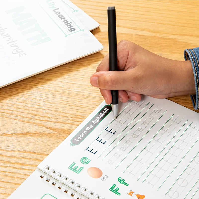 Handschrift-Übungsset Wiederverwendbare Copybooks für Kinder