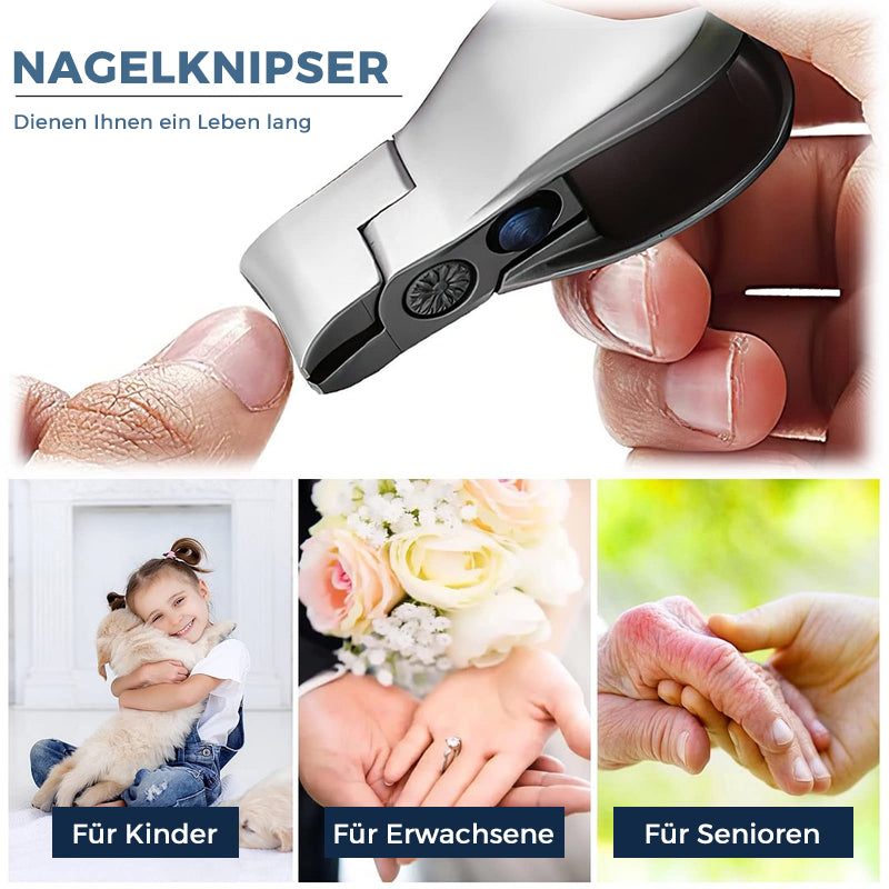 Gluschwein - Nagelknipser mit großer Öffnung