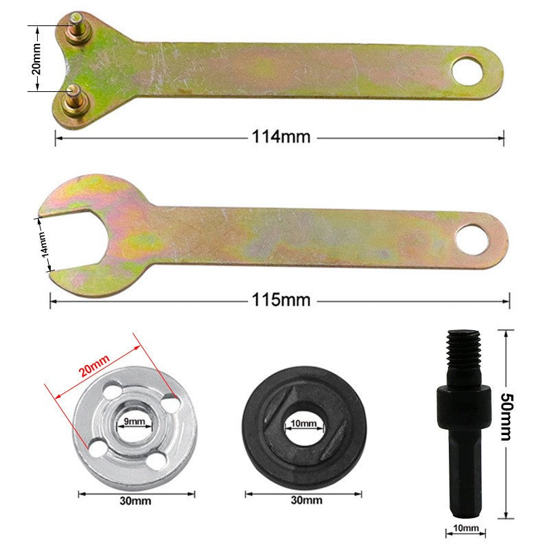 Gluschwein - Elektrische Bohrmaschine Winkelschleifer Pleuel Set 10 mm Mitsubishi-Schaft