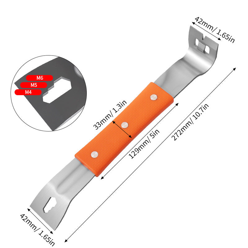 Gluschwein - Brechstangen Schaber aus Edelstahl