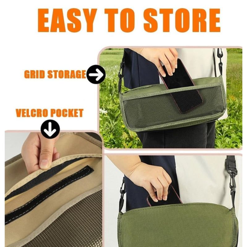 PortaSeat - Taburete plegable: estable, ligero e impermeable para llevar.