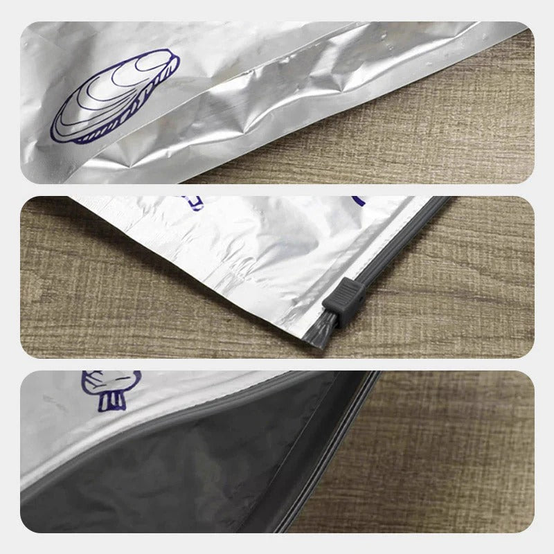Gluschwein - Aluminium Bags - Wiederverwendbare Aufbewahrungsbeutel aus Aluminium für Lebensmittel