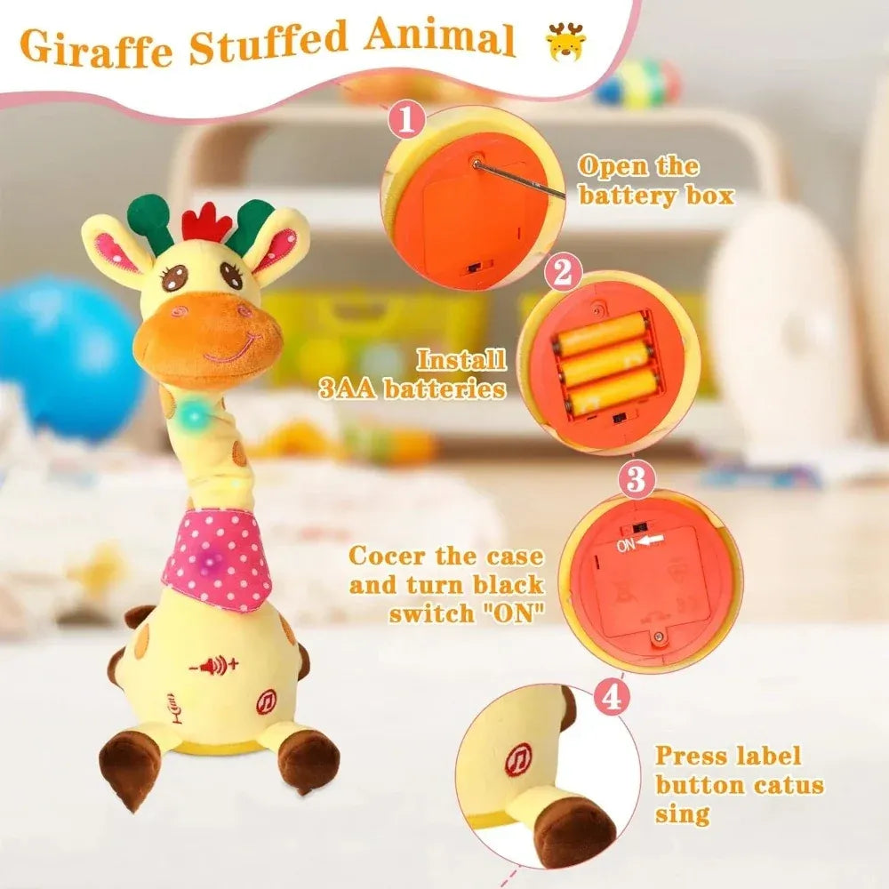 Gluschwein - PartyGiraffe - Singendes und tanzendes Giraffenspielzeug