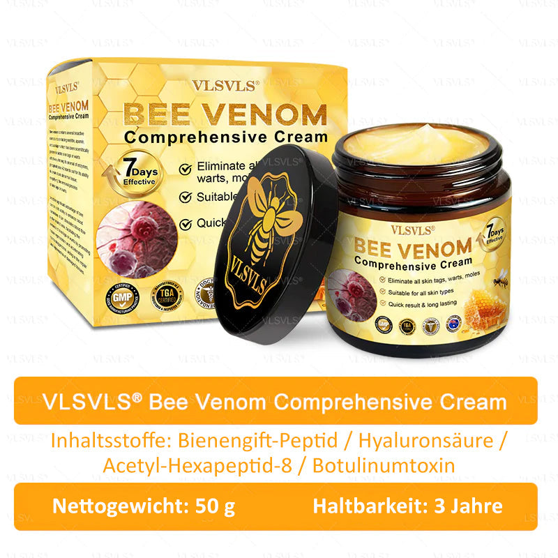 HealSkin – Straffende Anti-Aging-Creme mit Bienengift-Peptiden [1 + 1 Gratis]