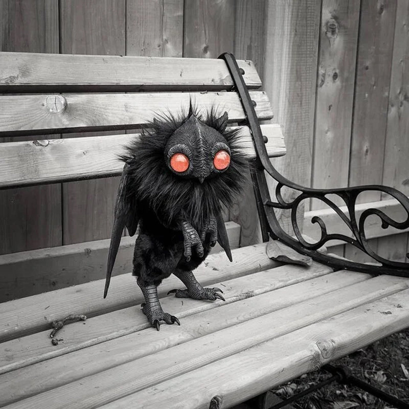 Gluschwein - Mothman Baby bewegliche Kunstpuppe